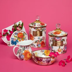 Flower Market Creamer - White|MacKenzie-Childs Online