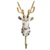 Flower Market Deer Hook - White|MacKenzie-Childs Clearance