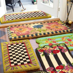 Flower Market Double Door Entrance Mat|MacKenzie-Childs Online
