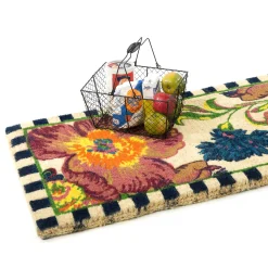 Flower Market Double Door Entrance Mat|MacKenzie-Childs Online