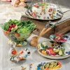 Flower Market Everything Bowl - Green|MacKenzie-Childs