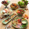 Flower Market Extra Large Everyday Bowl - Green|MacKenzie-Childs Sale