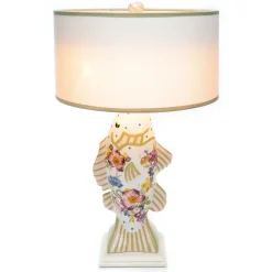 Flower Market Fish Table Lamp|MacKenzie-Childs New