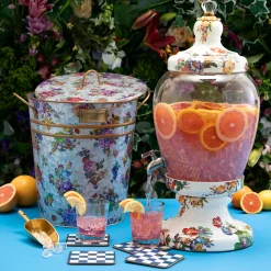 Flower Market Galvanized Container With Scoop|MacKenzie-Childs Best