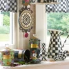 Flower Market Large Canister - Black|MacKenzie-Childs