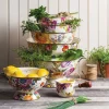 Flower Market Large Colander - White|MacKenzie-Childs Online