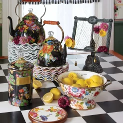 Flower Market Large Colander - White|MacKenzie-Childs Online