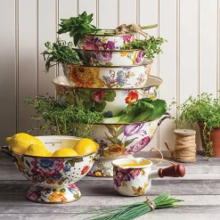 Flower Market Large Everyday Bowl - White|MacKenzie-Childs