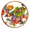 Flower Market Large Trivet - White|MacKenzie-Childs Outlet