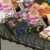 Flower Market Paper Napkins - Cocktail - Black|MacKenzie-Childs Clearance