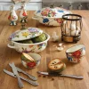 Flower Market Pinch Bowl - White|MacKenzie-Childs Outlet