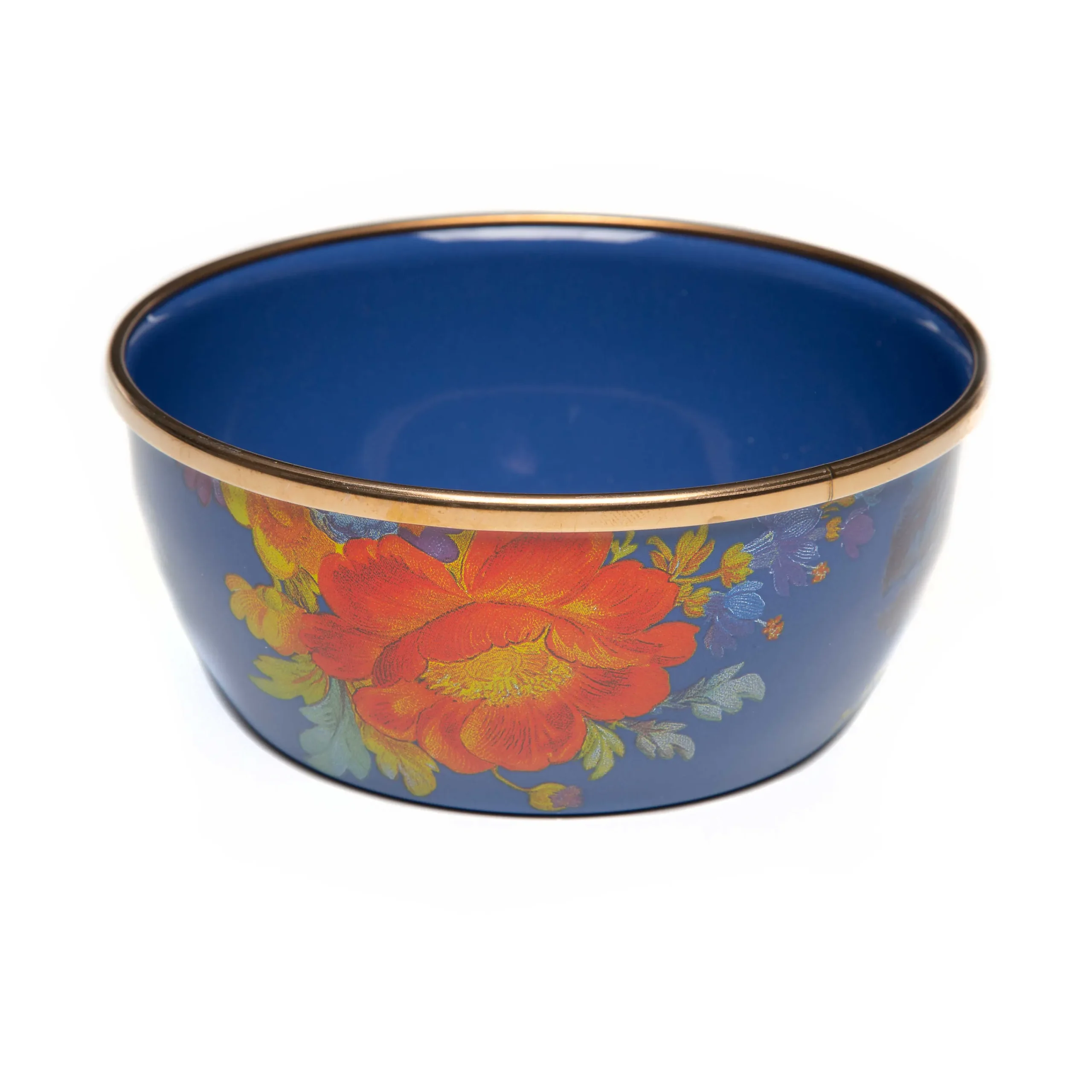 Flower Market Pinch Bowl - Lapis|MacKenzie-Childs Sale