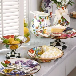 Flower Market Pitcher - White|MacKenzie-Childs Discount