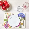 Flower Market Placemats - White - Set Of 4|MacKenzie-Childs Sale