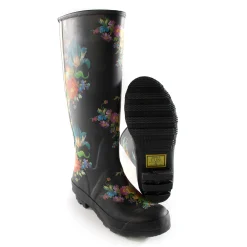 Flower Market Rain Boots - Tall - Size 6|MacKenzie-Childs New