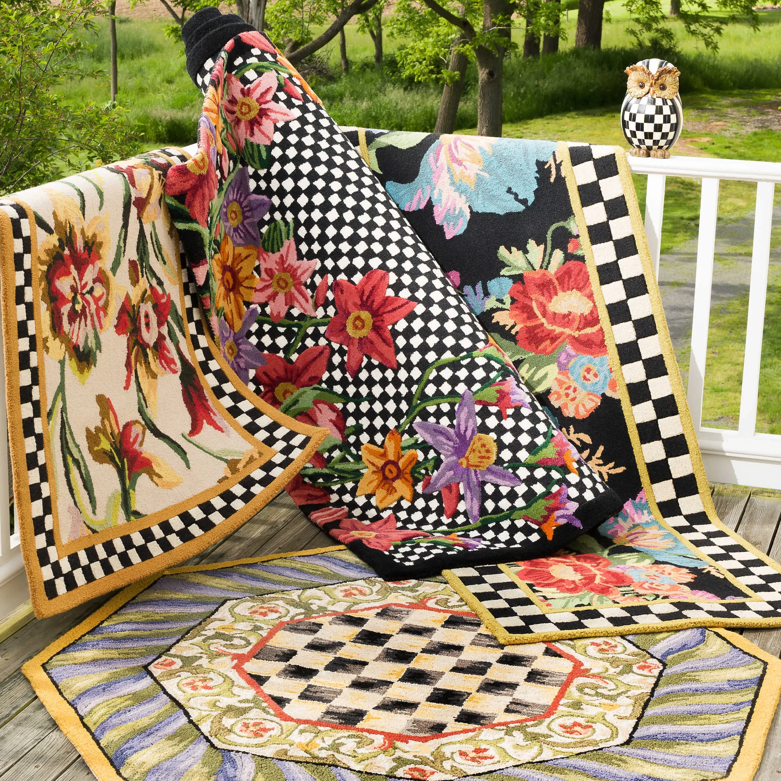 Flower Market Rug - 2'6" X 8' Runner|MacKenzie-Childs Best