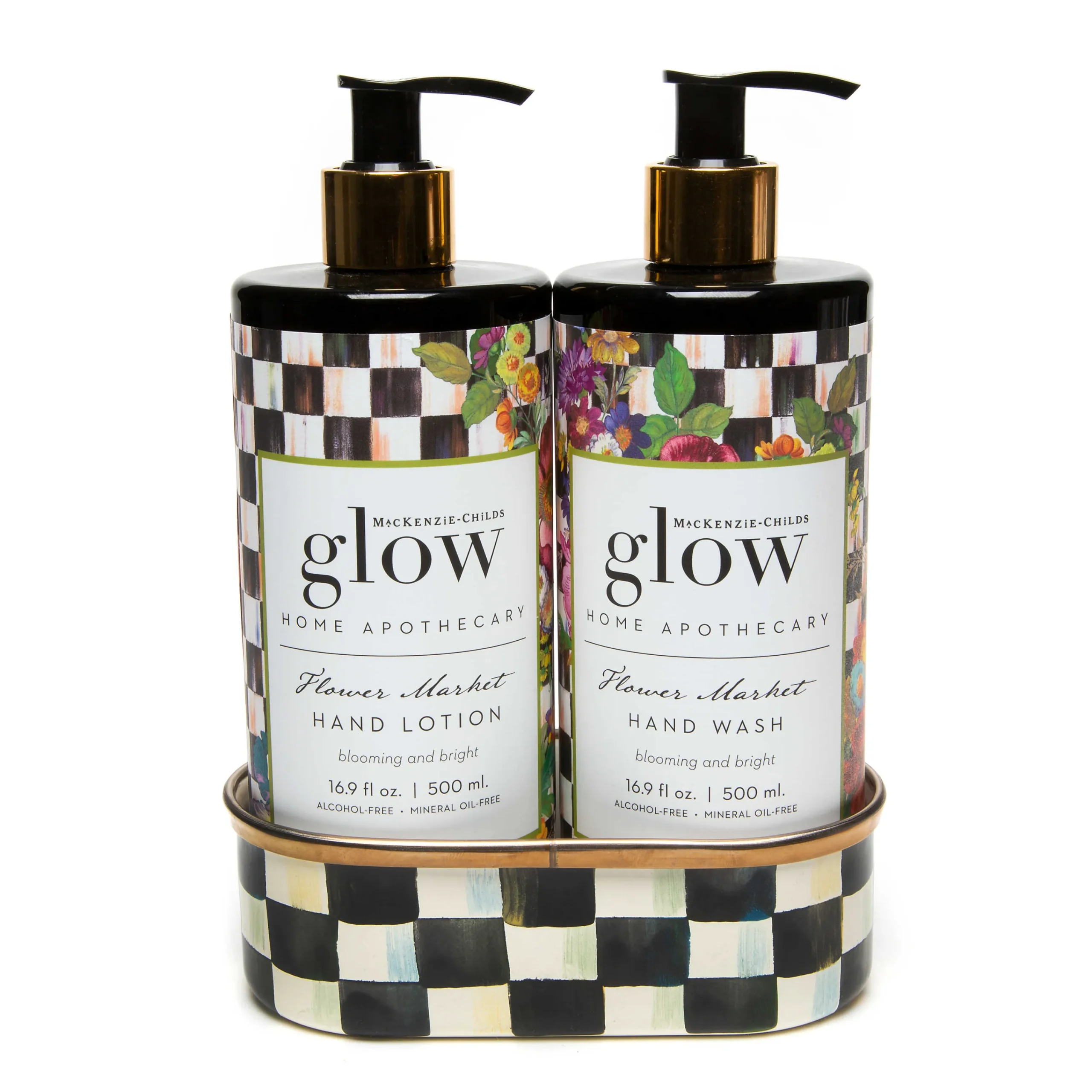 Flower Market Soap & Lotion Caddy Set|MacKenzie-Childs New