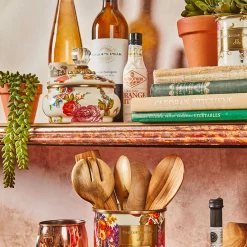 Flower Market Squashed Pot - White|MacKenzie-Childs Hot