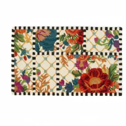 Flower Market Trellis Rug - Ivory - 2'3" X 3'9"|MacKenzie-Childs