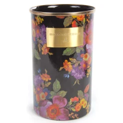Flower Market Utensil Holder - Black|MacKenzie-Childs