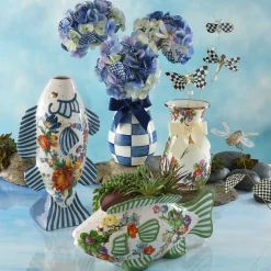 Flower Market Vase - Tall|MacKenzie-Childs Online