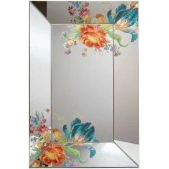 Flower Market Wall Mirror - Small|MacKenzie-Childs Outlet