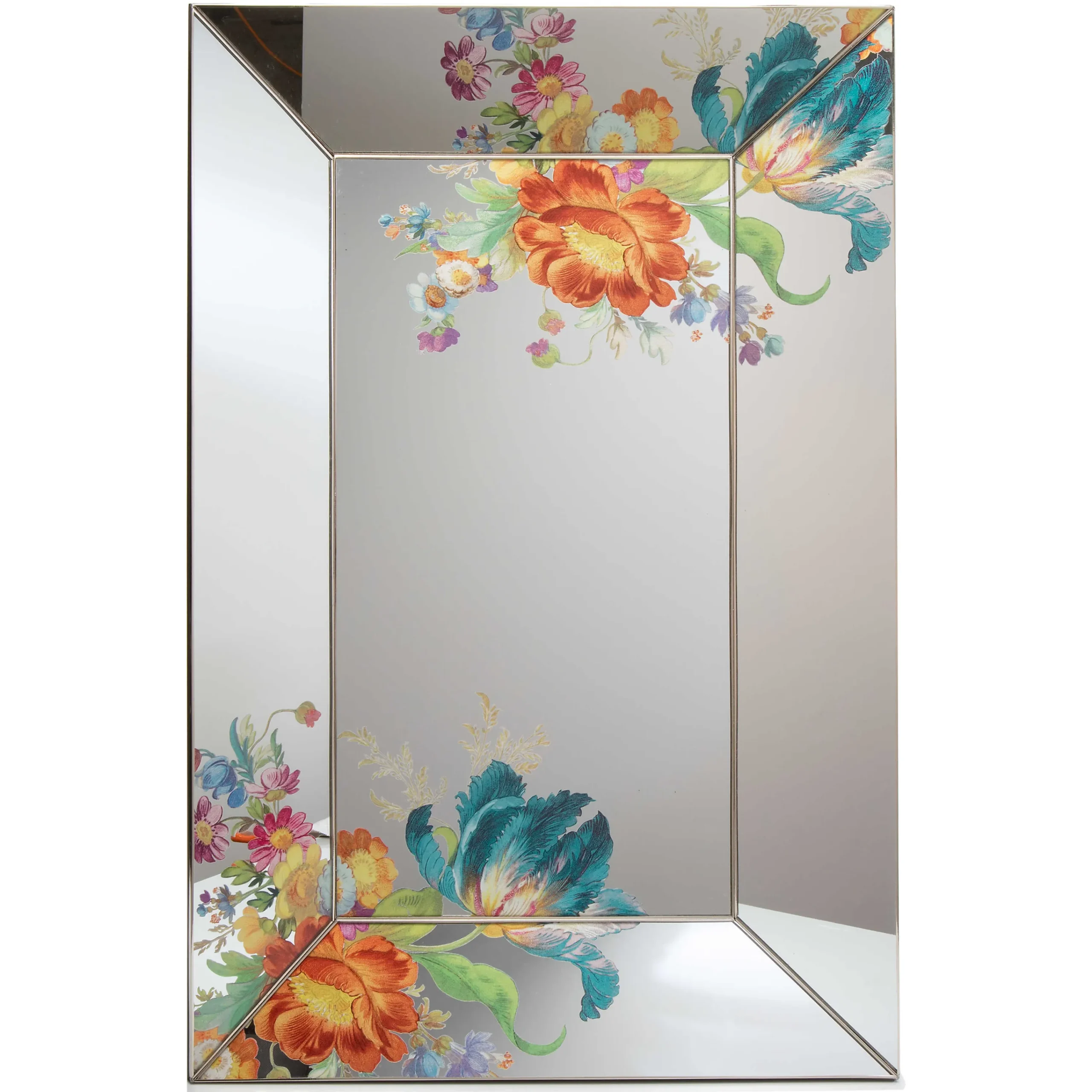 Flower Market Wall Mirror - Small|MacKenzie-Childs Outlet