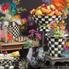 Flower Market Wallpaper - Black|MacKenzie-Childs Sale