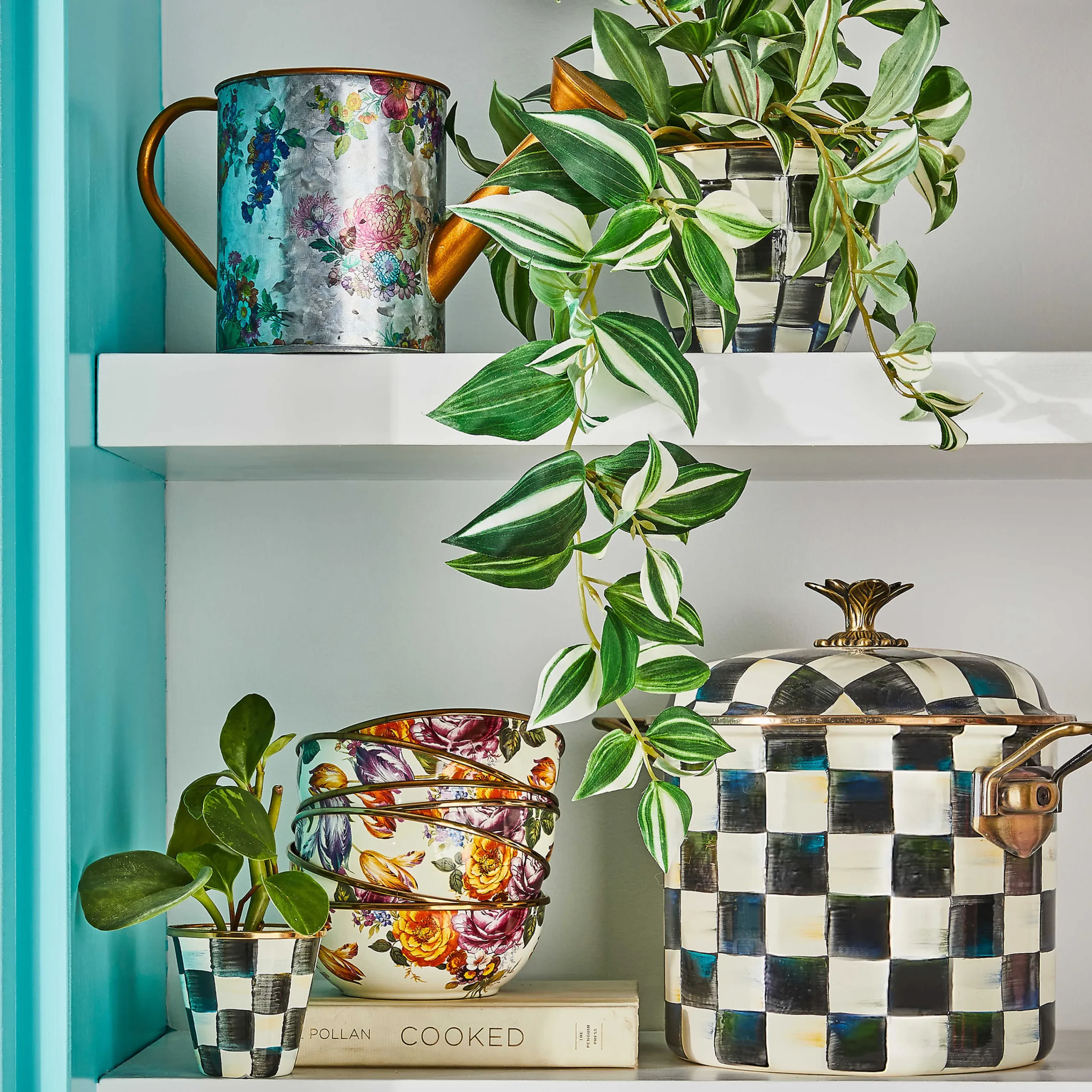 Flower Market Watering Can|MacKenzie-Childs Outlet