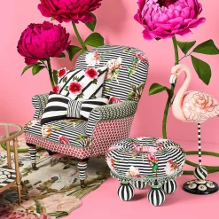 Flower Show Tuffet|MacKenzie-Childs Online