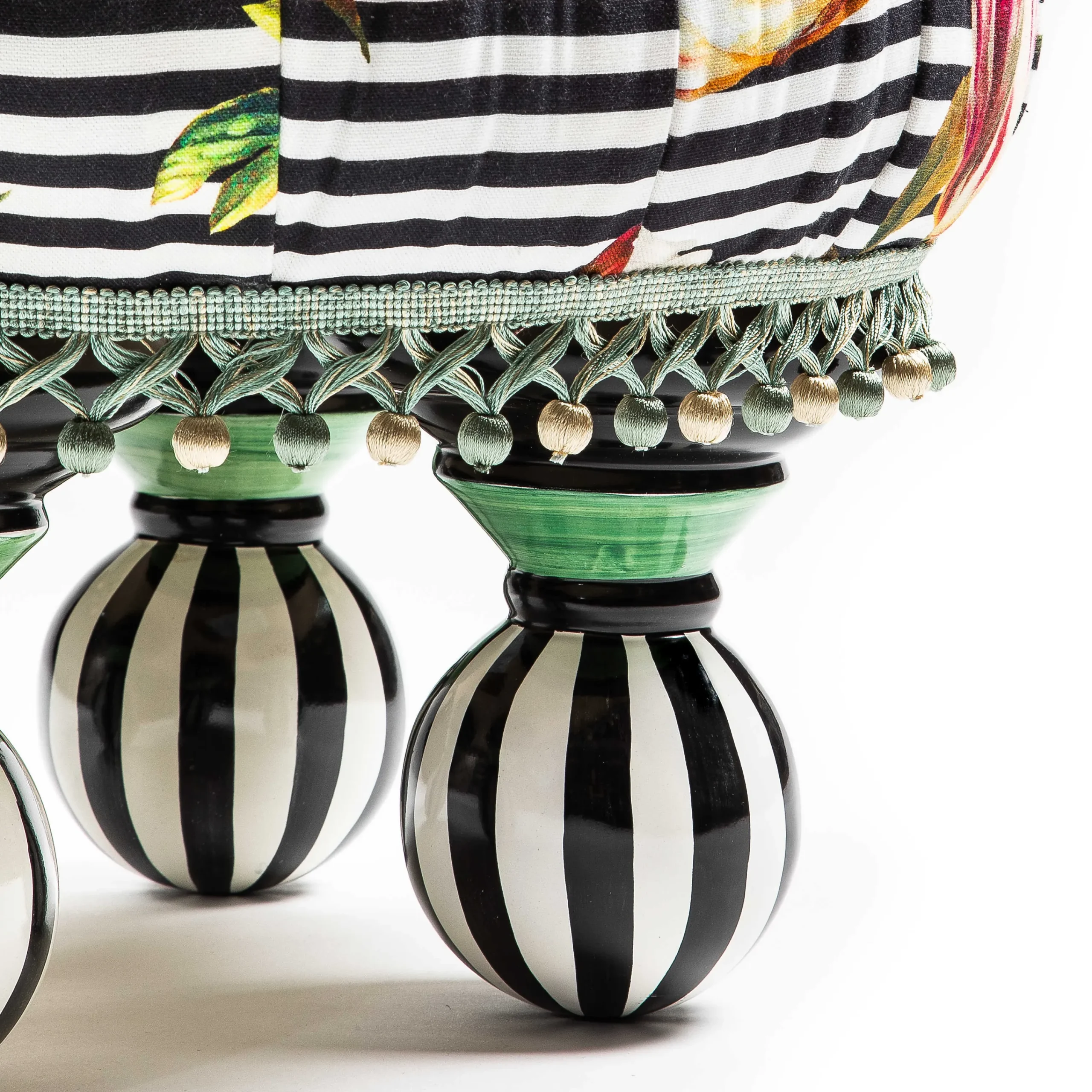 Flower Show Tuffet|MacKenzie-Childs Online