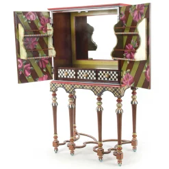 Foxtrot Bar Cabinet|MacKenzie-Childs Clearance