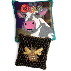 Frida Cowlo Pillow|MacKenzie-Childs Sale