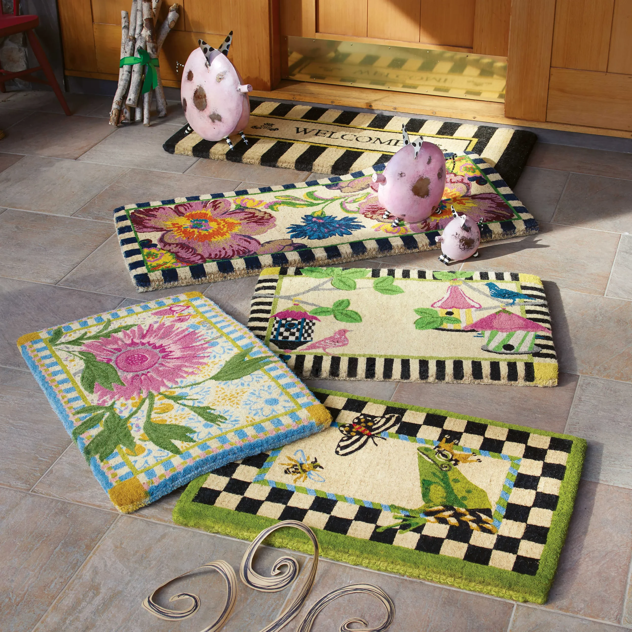 Frog Entrance Mat|MacKenzie-Childs Best