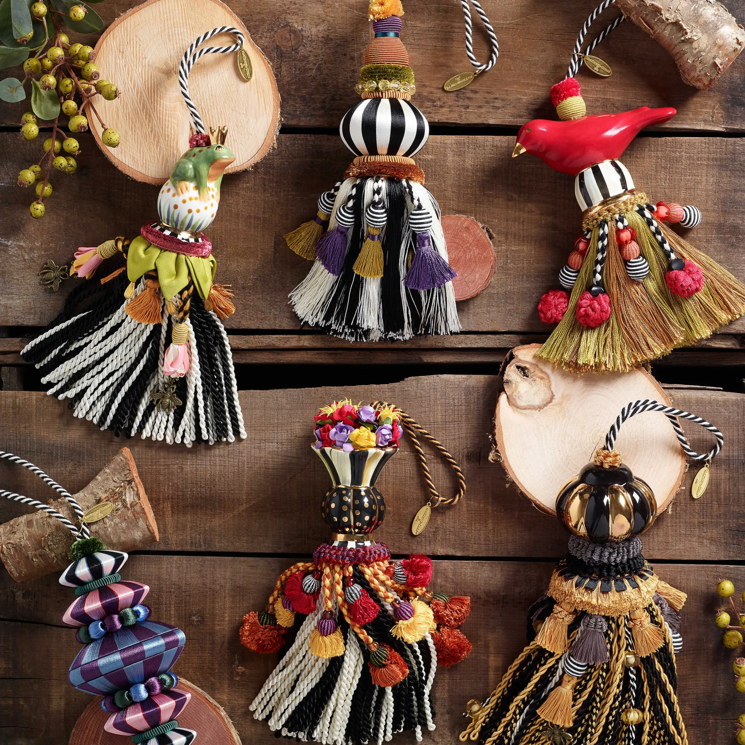 Frog Tassel|MacKenzie-Childs Sale