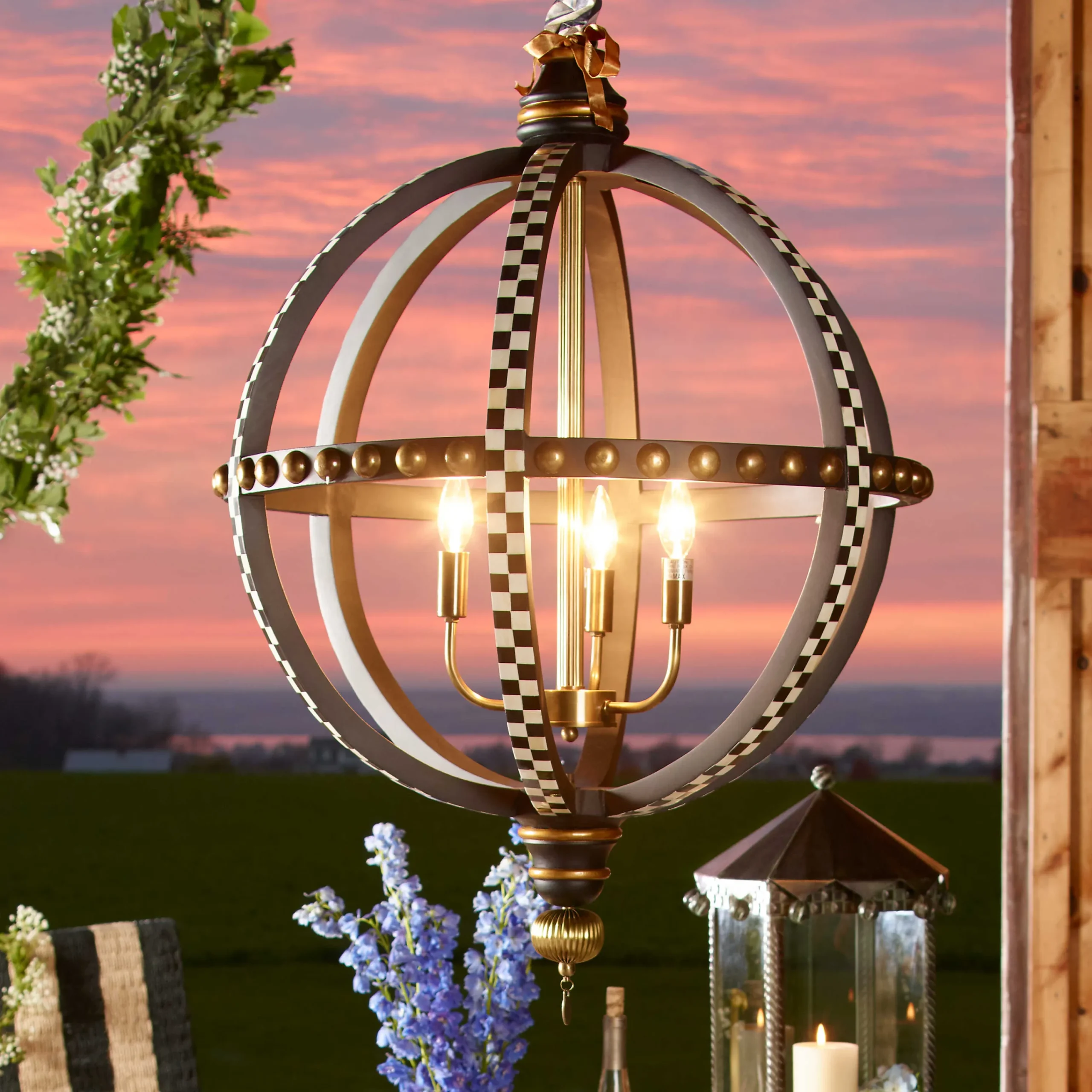 Globe Chandelier|MacKenzie-Childs Sale
