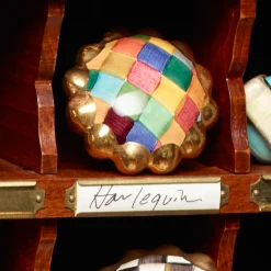 Harlequin Round Knob|MacKenzie-Childs Clearance