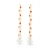 Heart Dinner Candles - Set Of 2|MacKenzie-Childs New