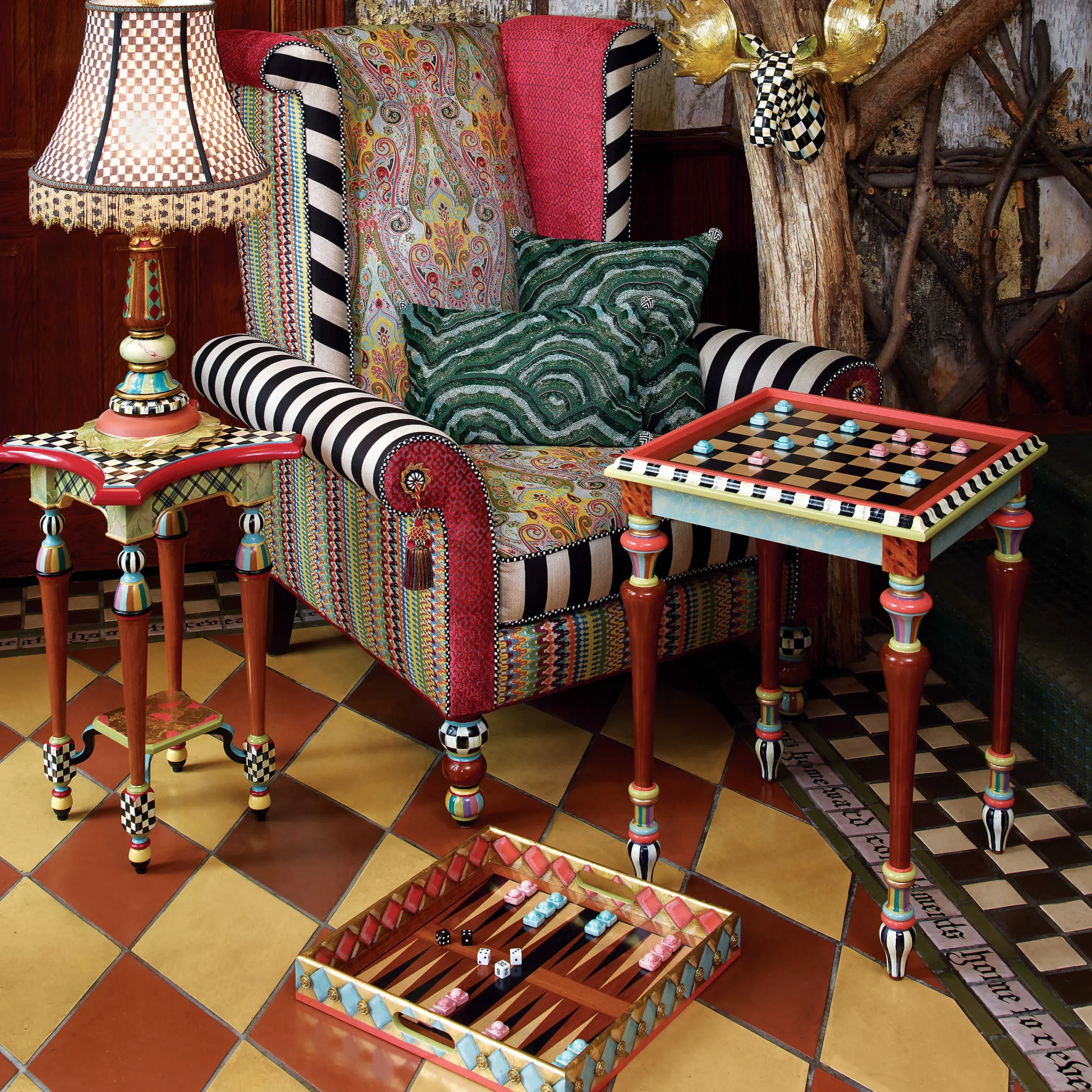 Highland Table Lamp|MacKenzie-Childs Clearance