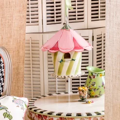 Hollyhock Birdhouse|MacKenzie-Childs Hot