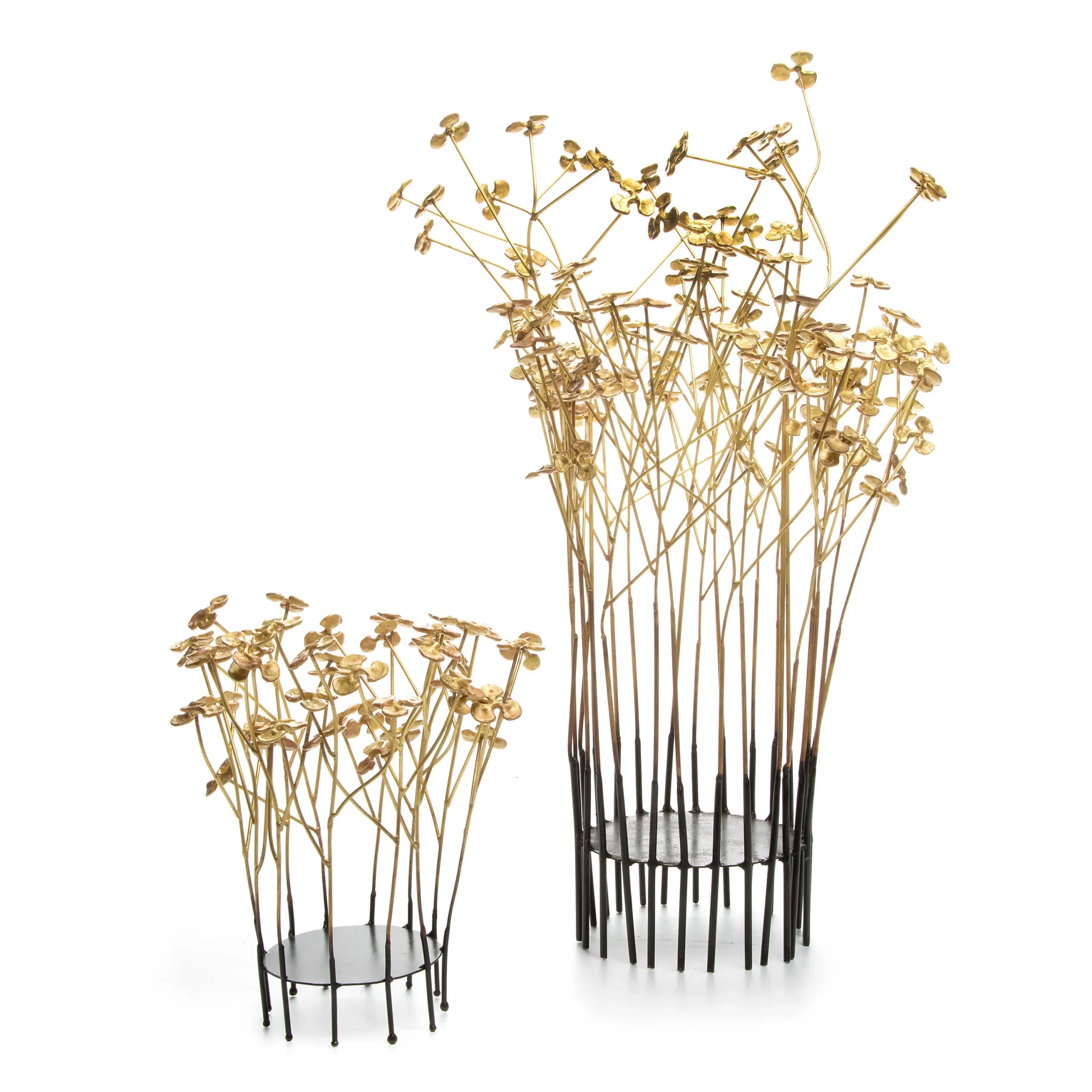 In Bloom Pillar Candle Holder - Large|MacKenzie-Childs Best