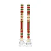 Jester Dinner Candles - Red, Green, & Gold - Set Of 2|MacKenzie-Childs Clearance