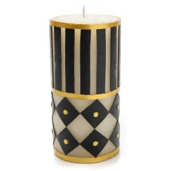 Jester Pillar Candle - 6"|MacKenzie-Childs Online