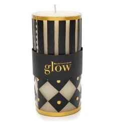 Jester Pillar Candle - 6"|MacKenzie-Childs Online