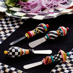 Jubilee Canape Knives - Set Of 4|MacKenzie-Childs Hot