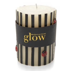 Ladybug Pillar Candle - 4"|MacKenzie-Childs