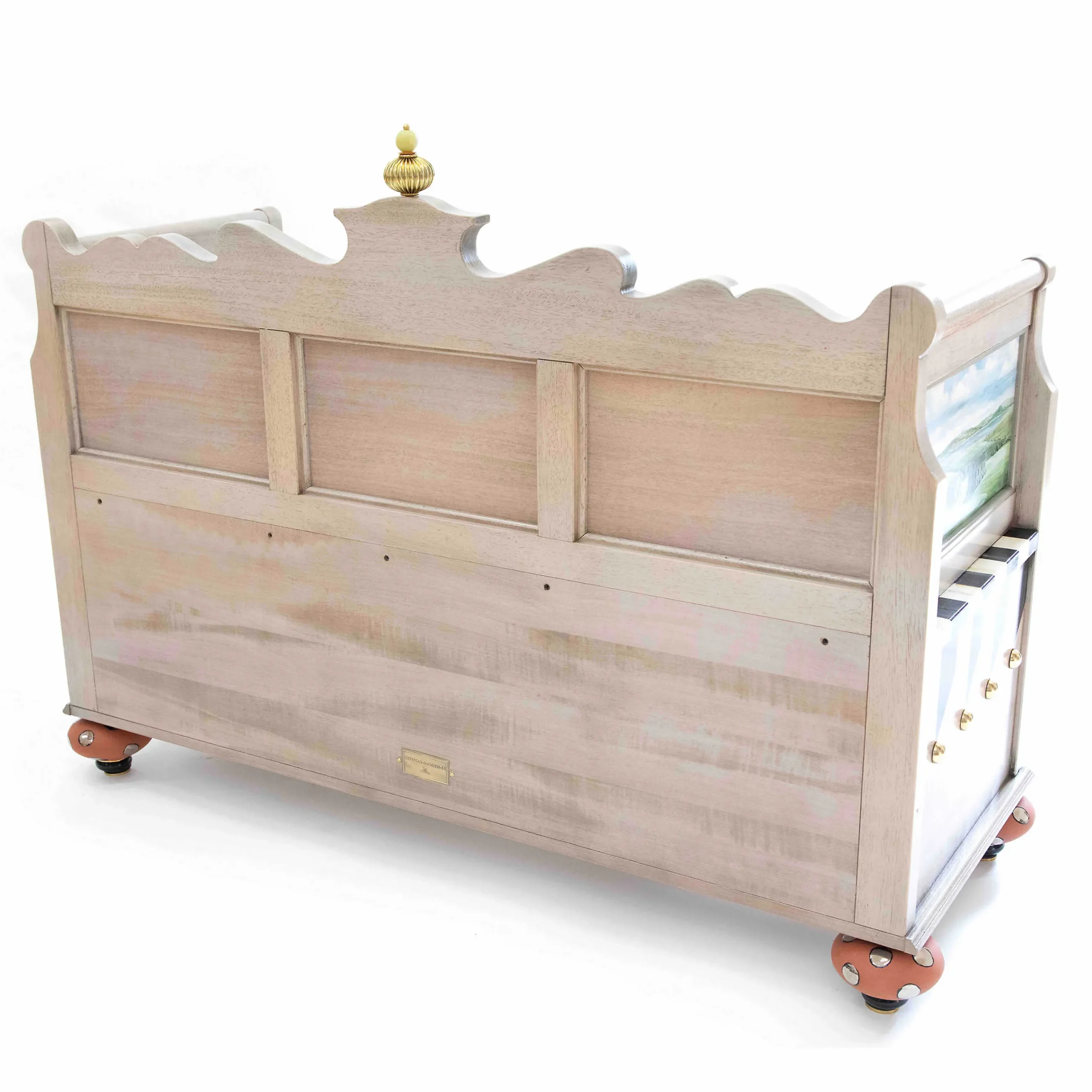 Landscape Blanket Bench|MacKenzie-Childs Outlet