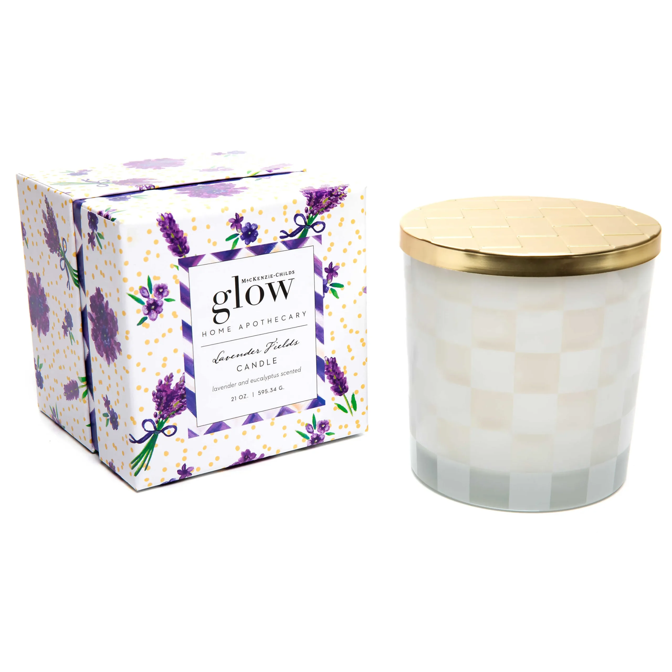 Lavender Fields Candle - 21 Oz.|MacKenzie-Childs Discount