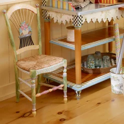 Light Flower Basket Side Chair|MacKenzie-Childs New