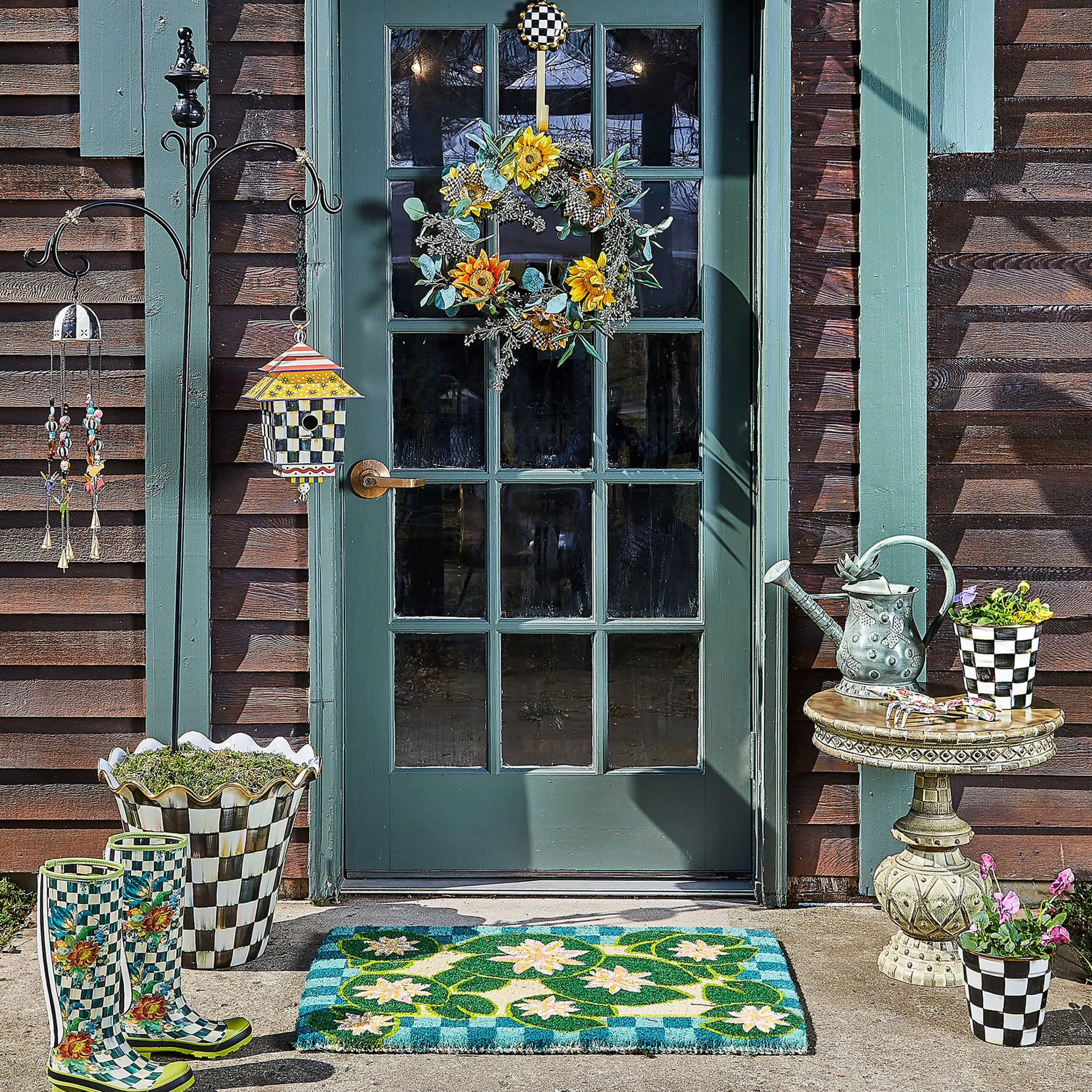 Lily Pond Watering Can|MacKenzie-Childs Sale